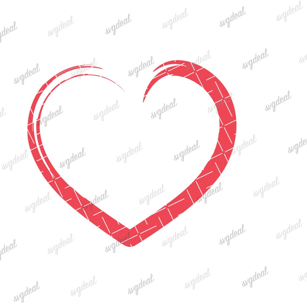 Open Heart Svg