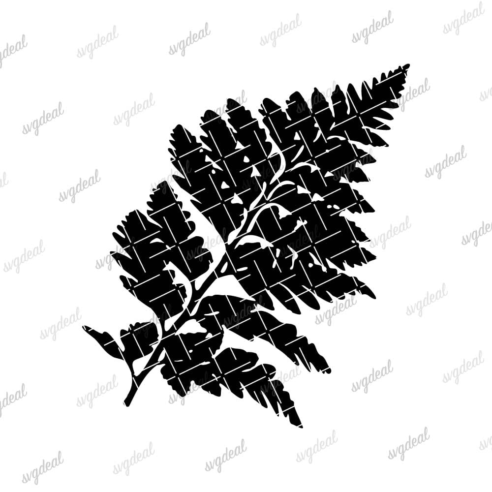 Fern Leaf Svg