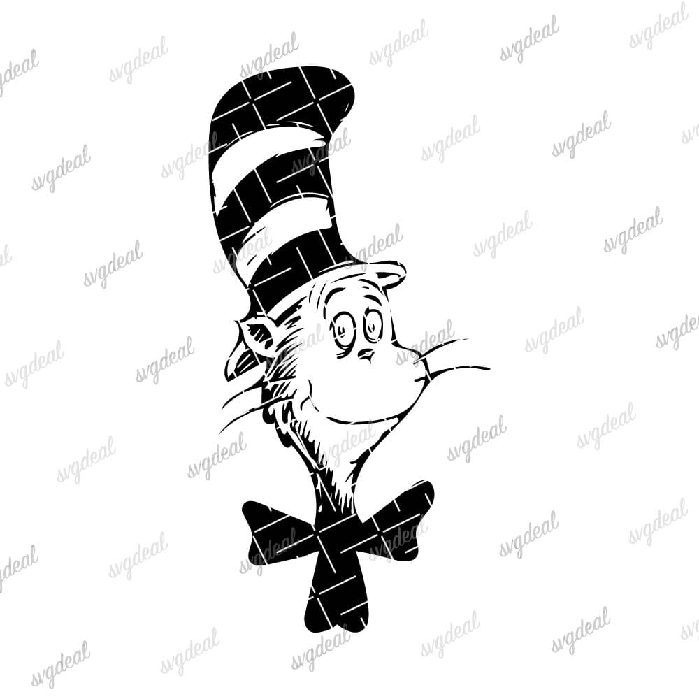 Cat In The Hat Svg