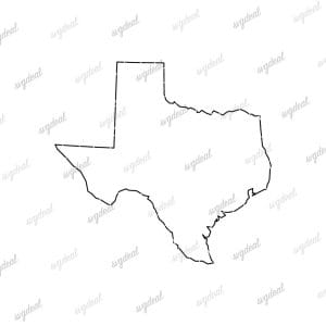 Texas Outline SVg