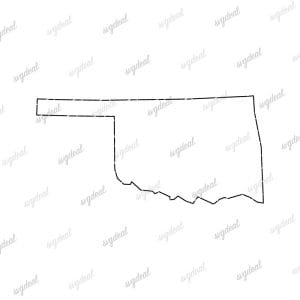 Oklahoma Outline SVg