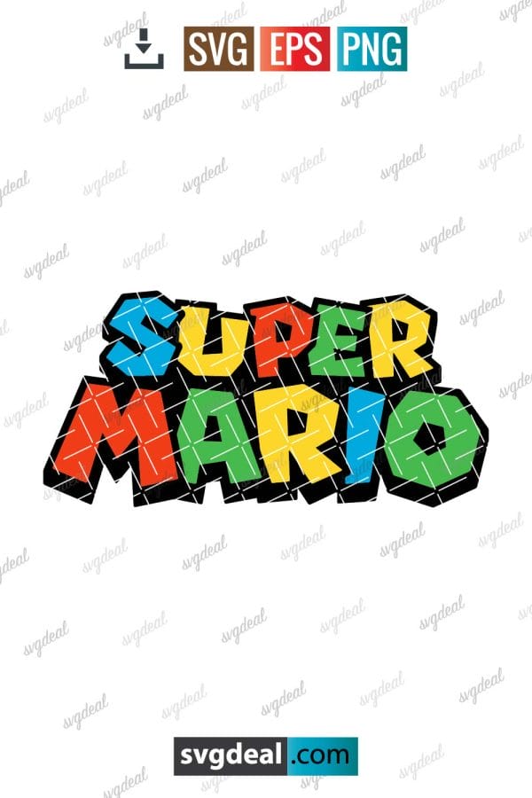 Super Mario Svg