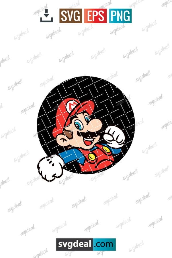 Mario Bros Svg