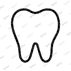 Tooth Outline Svg