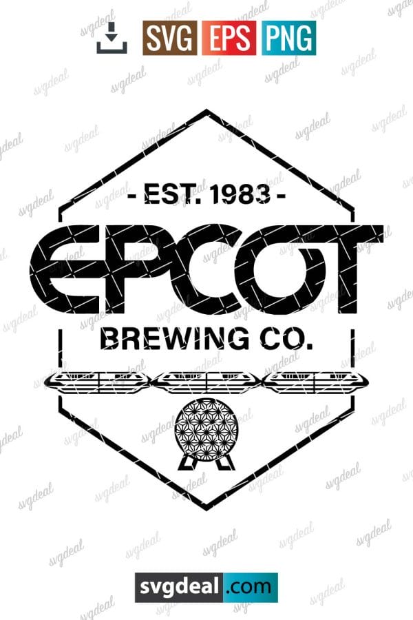 Epcot Brewing Company Svg
