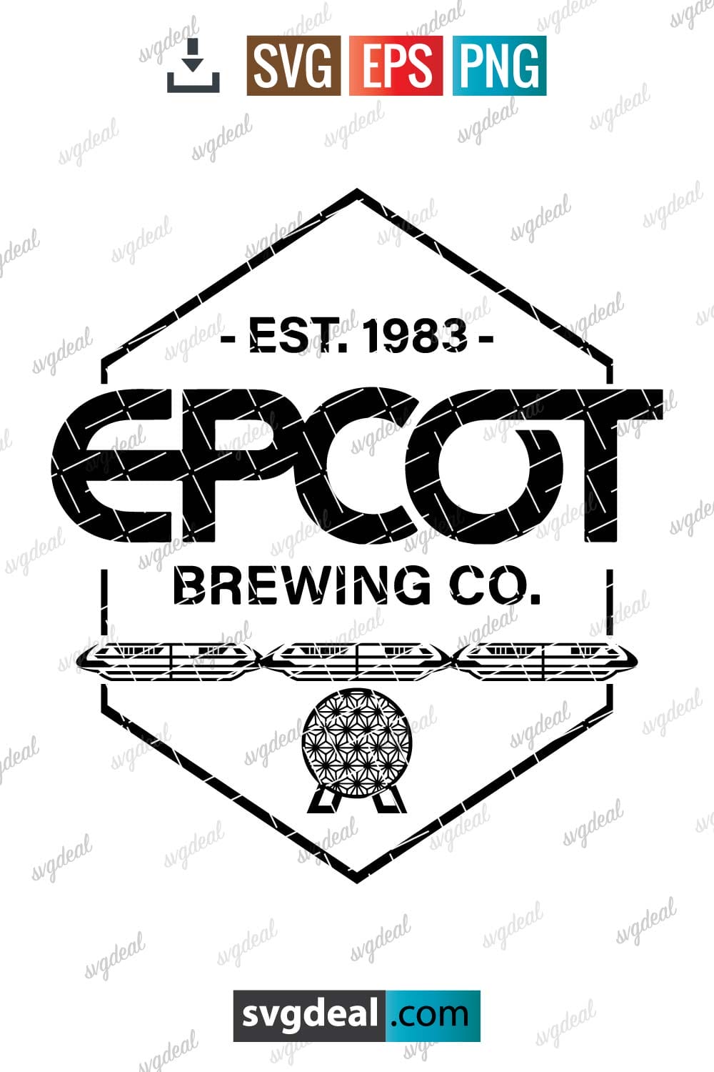 Epcot Brewing Company Svg