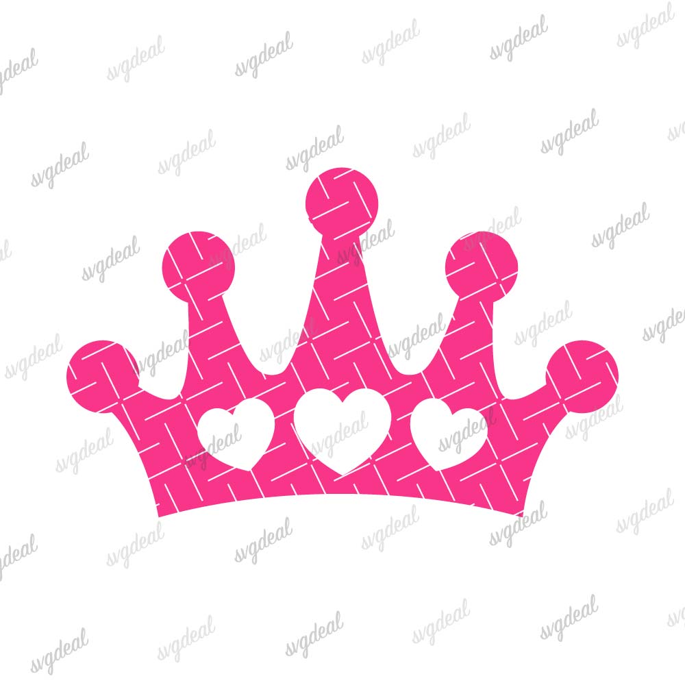 Princess Crown Svg Free