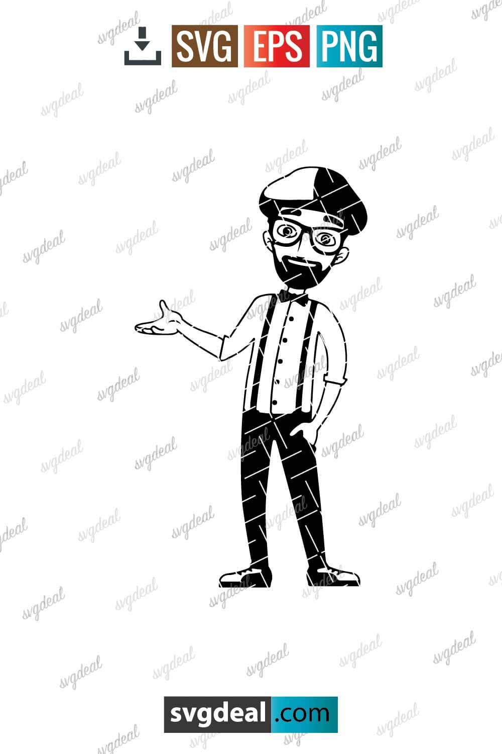 Free Blippi Svg - SVGDeal.com