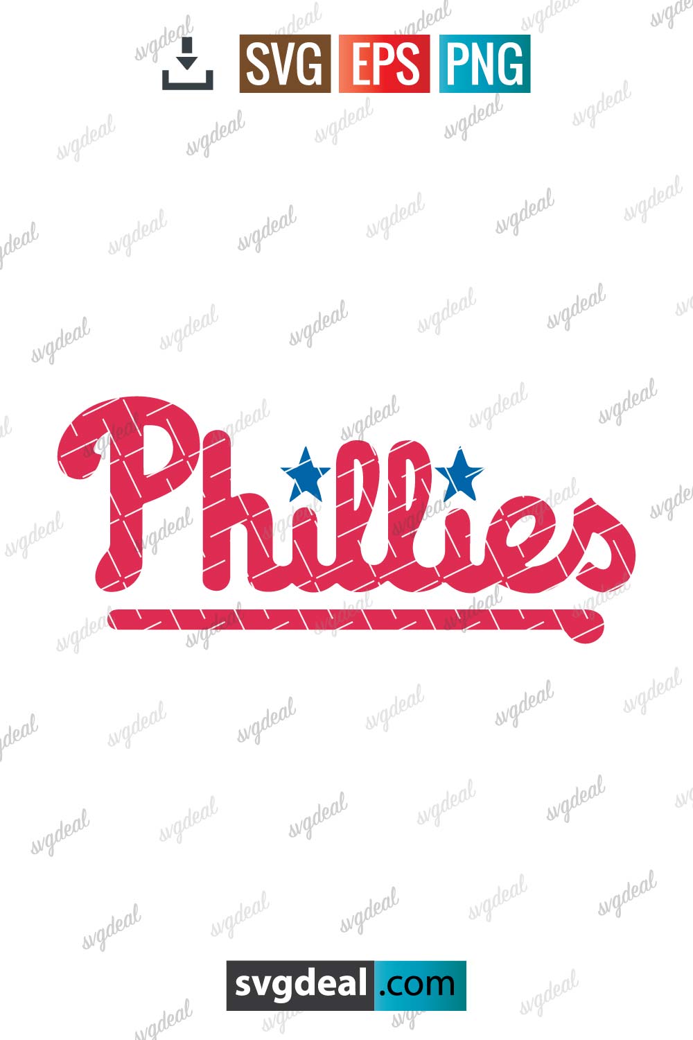 Philadelphia Phillies SVG Files, Cricut, Silhouette Studio, Digital Cu –  lasoniansvg