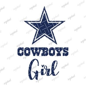 Girly Dallas Cowboys Svg