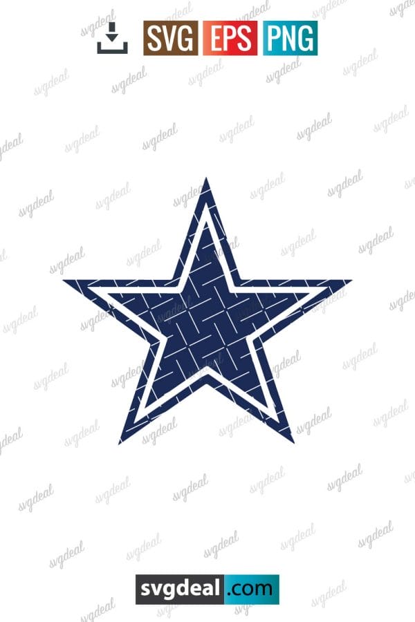 Dallas Cowboys Star Svg