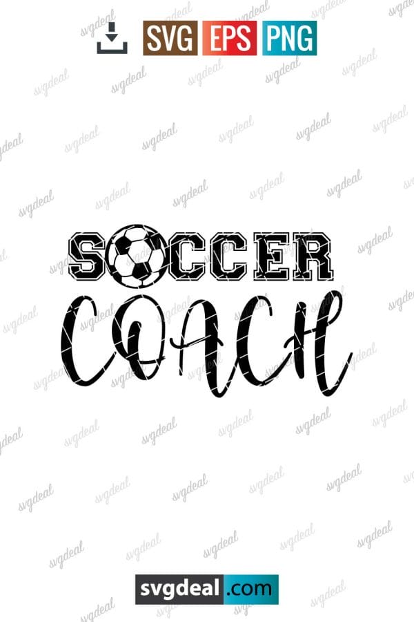 Soccer Coach Svg