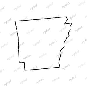 Arkansas Outline SVG