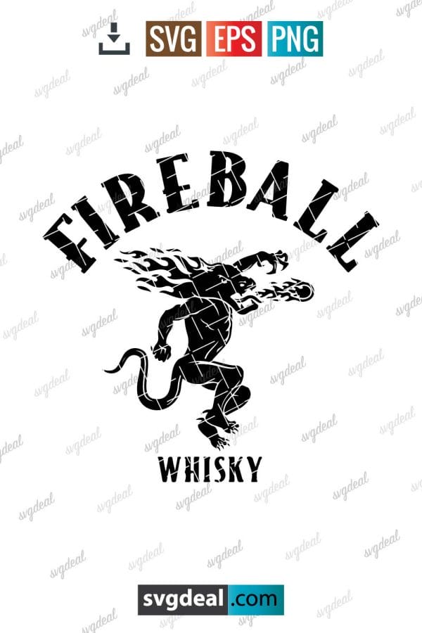 Fireball Whisky Svg