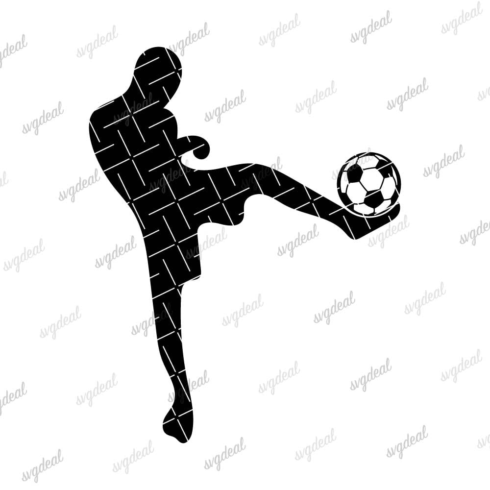 Soccer Player Svg