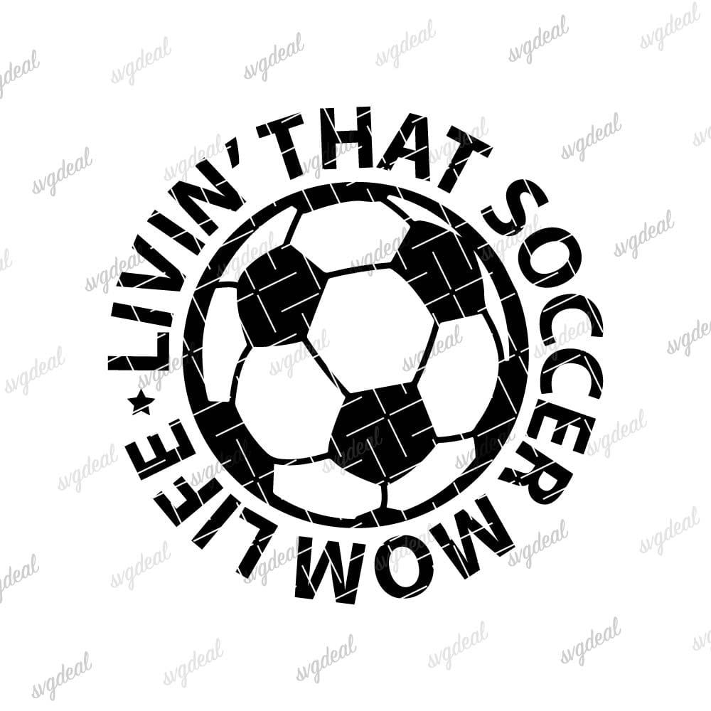 Soccer Mom Life Svg