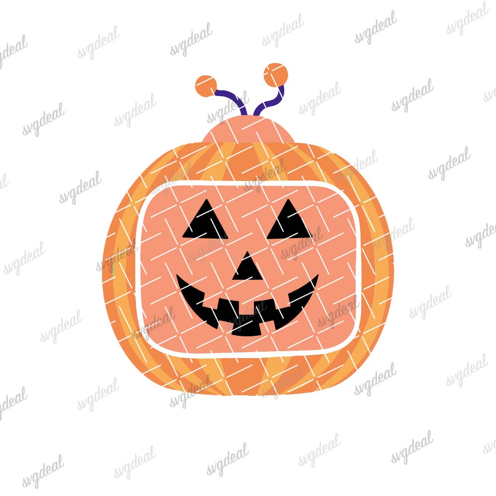 Cocomelon Halloween Svg