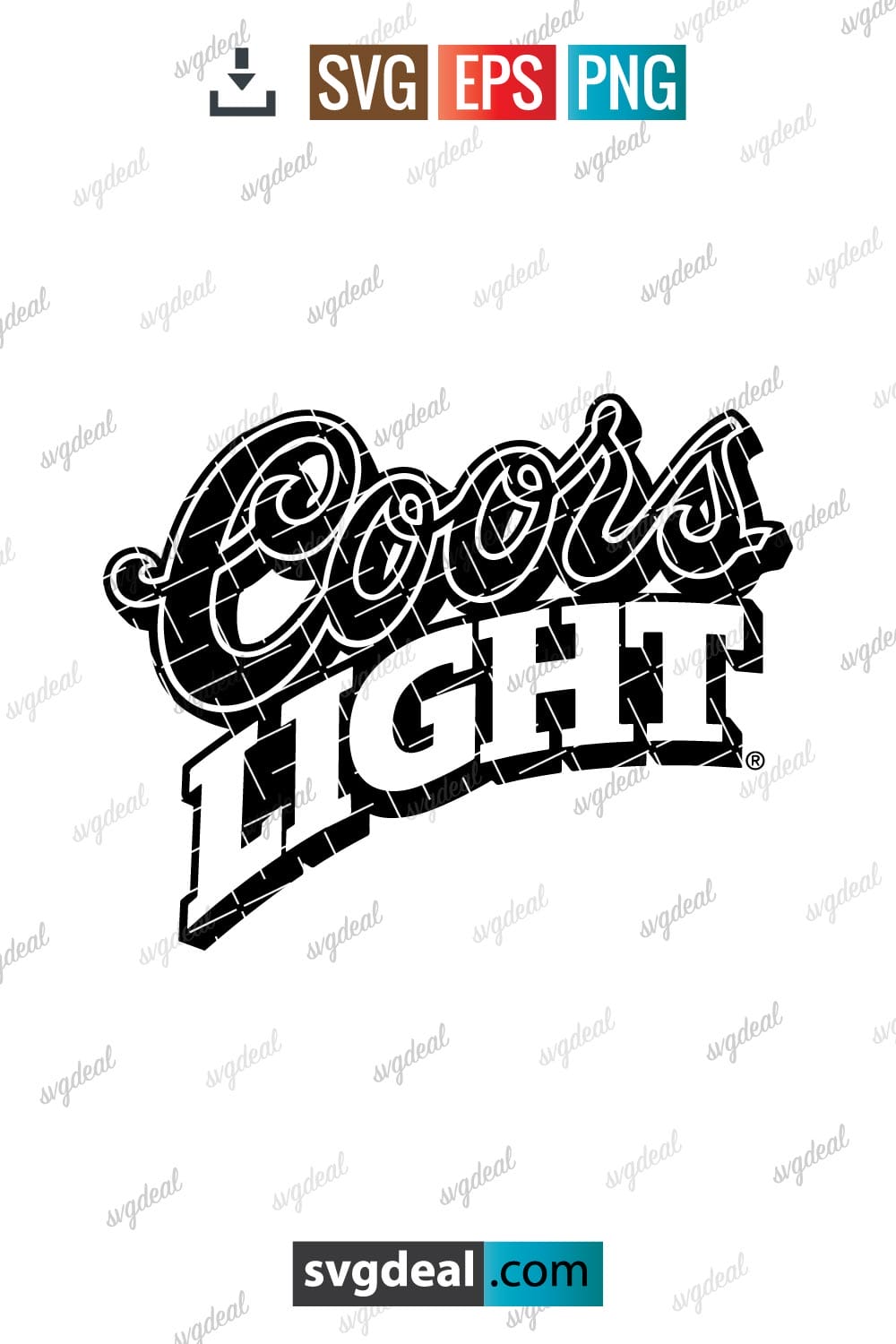 Free Coors Light Svg