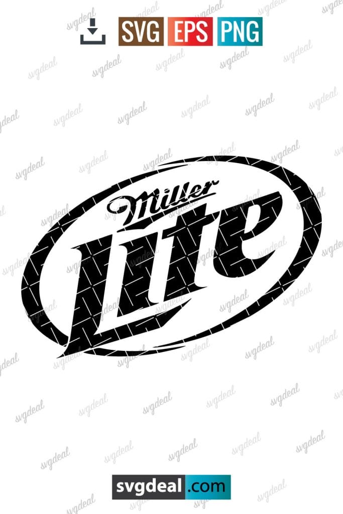 Free Miller Lite Svg