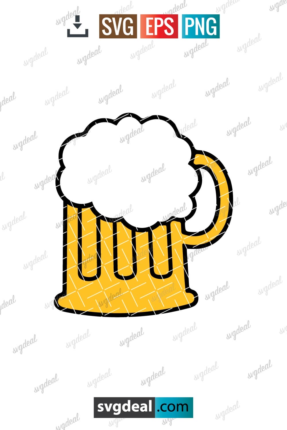 Beer Glass Svg - Free SVG Files