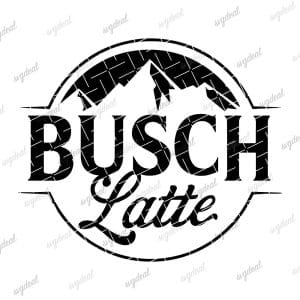 Busch Latte Svg