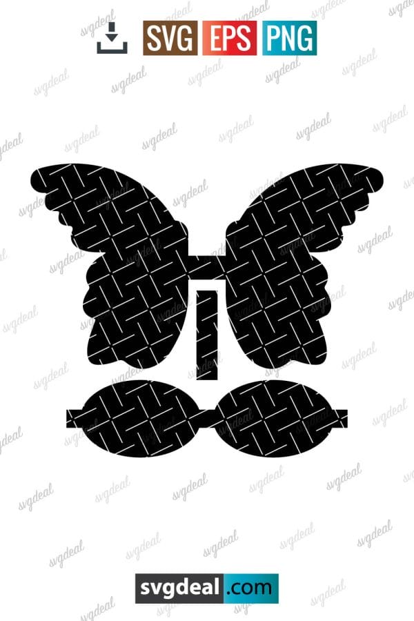 Butterfly Bow Svg