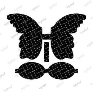 Butterfly Bow Svg