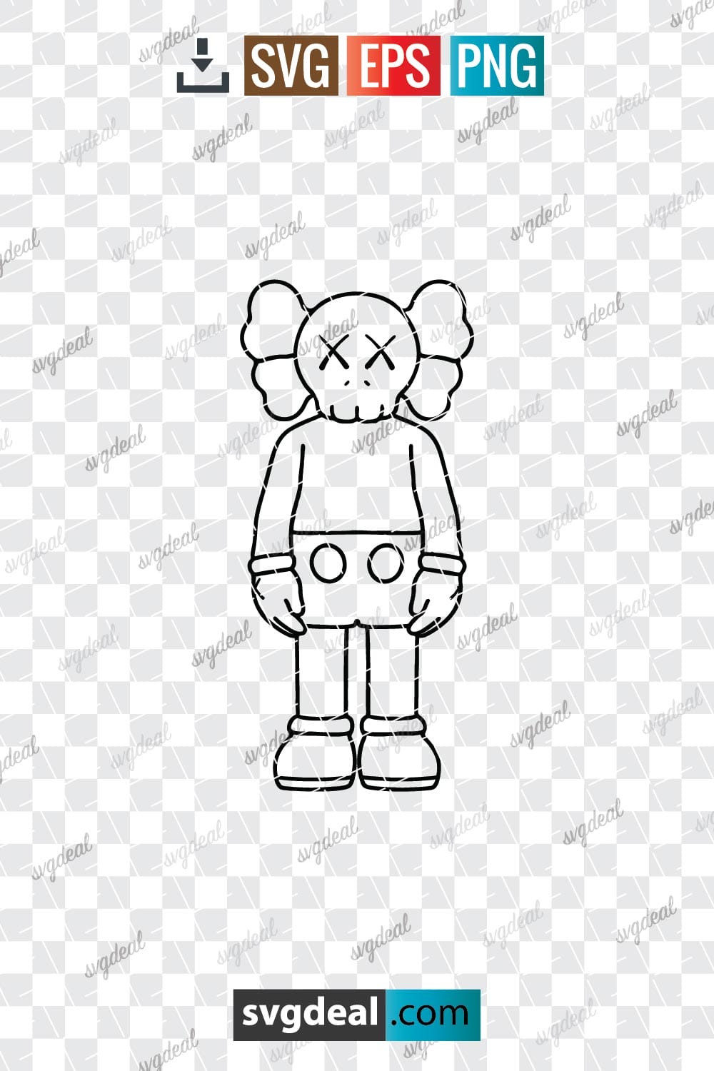 Kaws Mickey Mouse Nike SVG (FSD-C70) - Store Free SVG Download