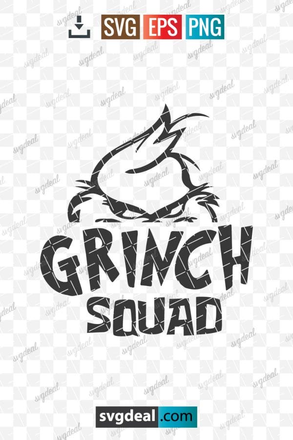 Free Grinch Squad Svg - SVGDeal.com