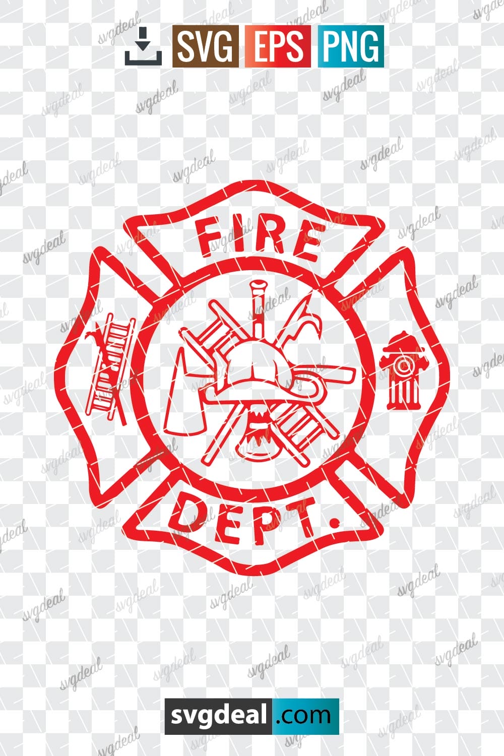 Free Fire And Rescue Logo Svg Png - SVGDeal.com