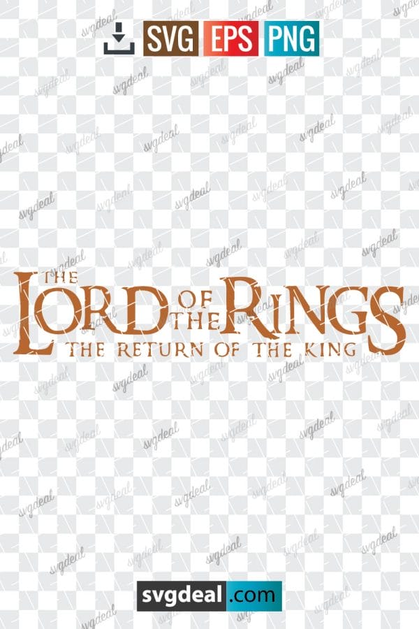 Lord Of The Ring Logo Svg Png