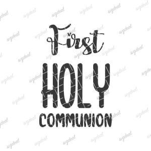 First Holy Communion Svg