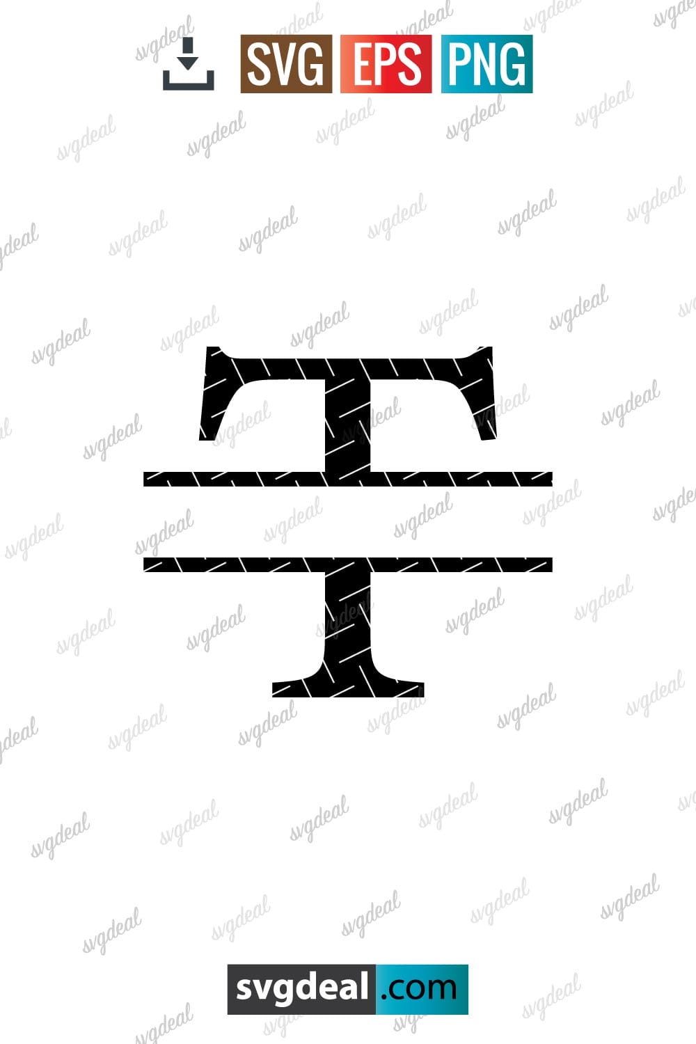 Free Initial T Svg - SVGDeal.com