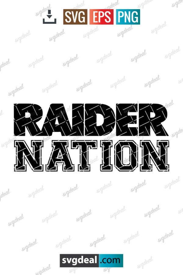 Raider Nation Svg