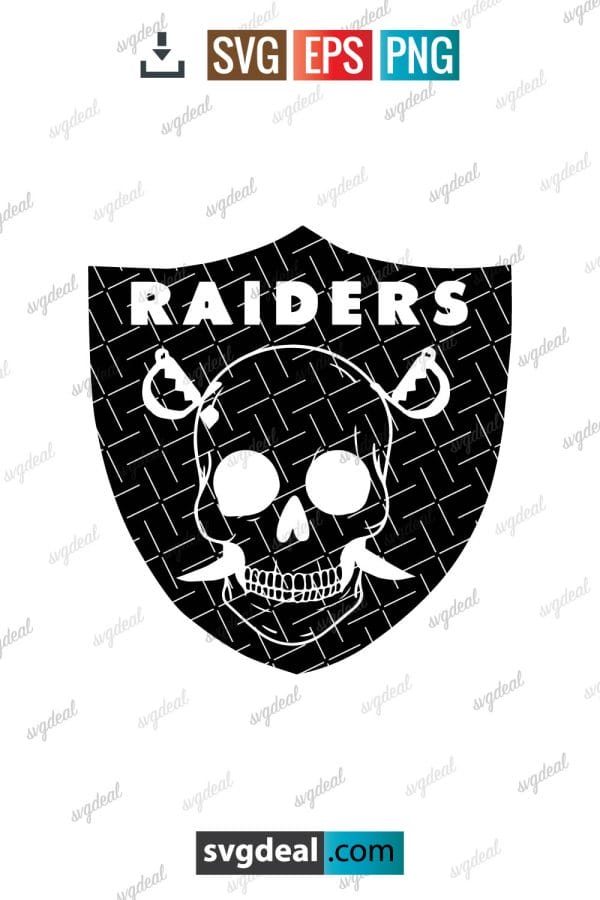 Raiders Skull Svg