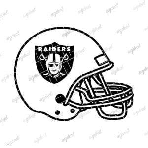 Raiders Helmet Svg
