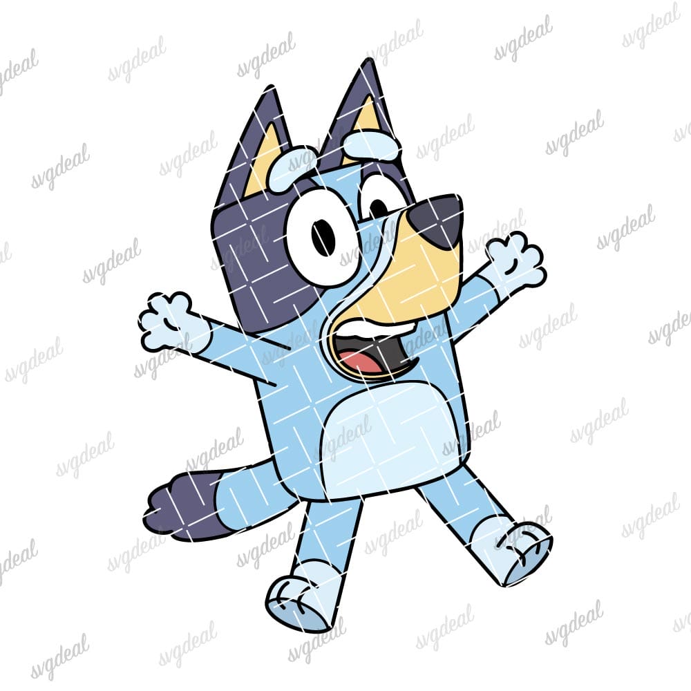 Bluey Svg