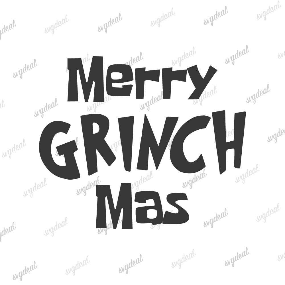 Merry Grinchmas Svg