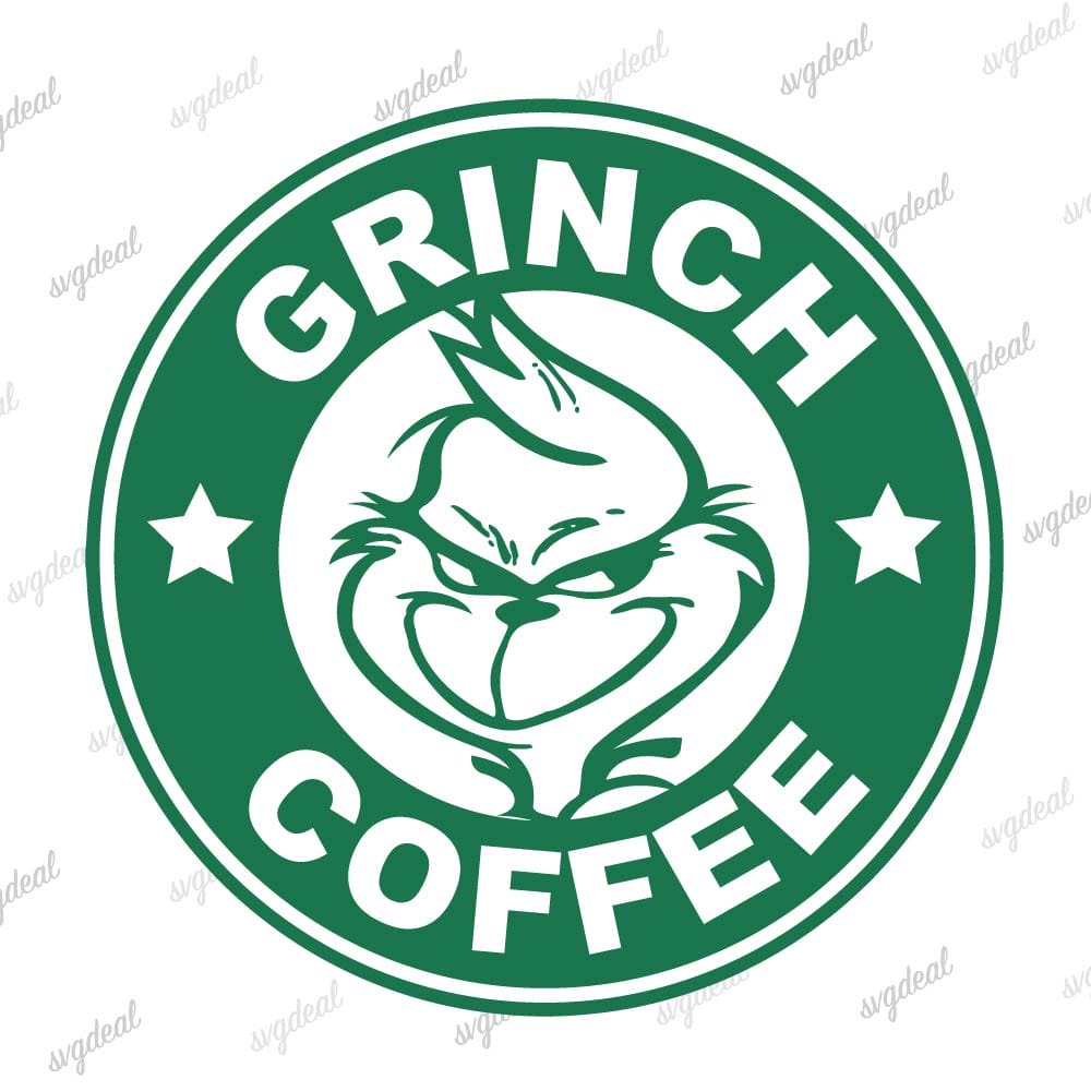 Grinch Coffee Svg