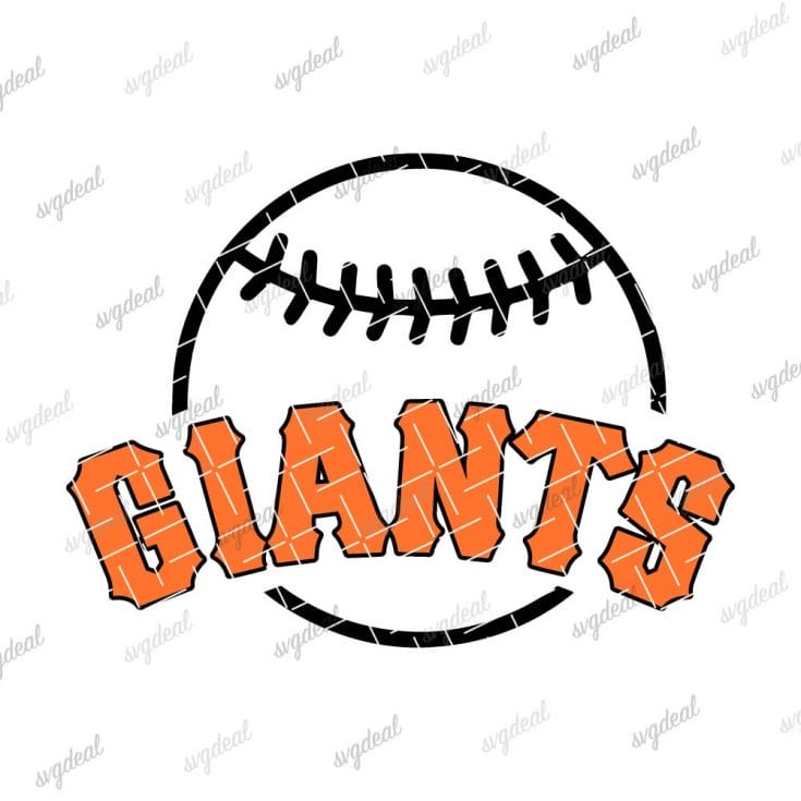 Giants Baseball Svg