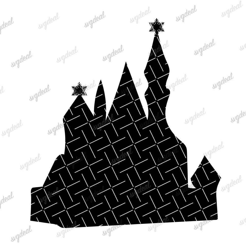 Frozen Castle Svg