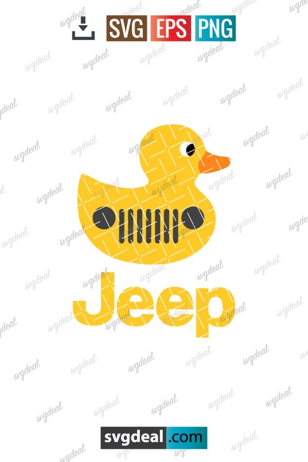 Jeep Duck Svg