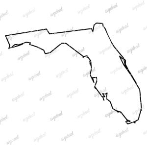 Florida Outline SVG