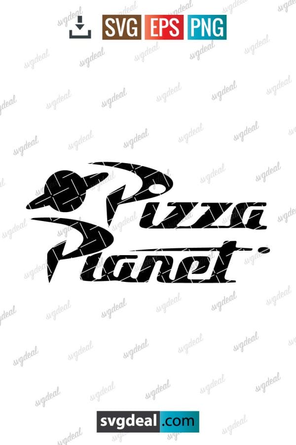 Toy Story Pizza Planet Svg