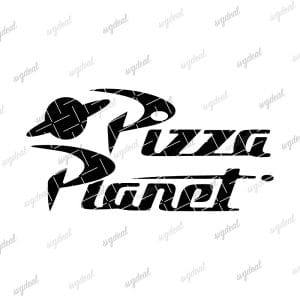 Toy Story Pizza Planet Svg
