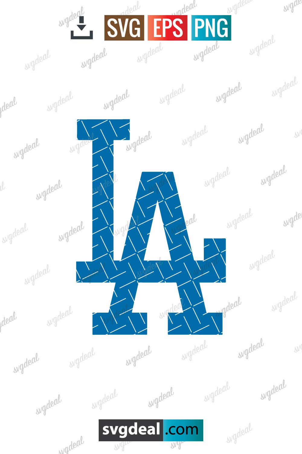 LA Dodgers SVG free for Cricut, Los Angeles Dodgers SVG