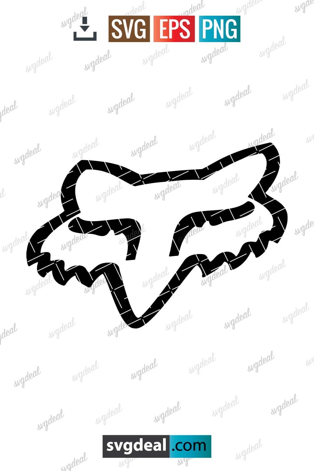 FOX RACING SVG Png Eps and Ai Formats - Ready to use for Cri