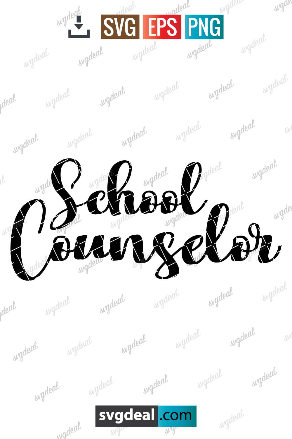 Free School Counselor Svg - Svgdeal.com