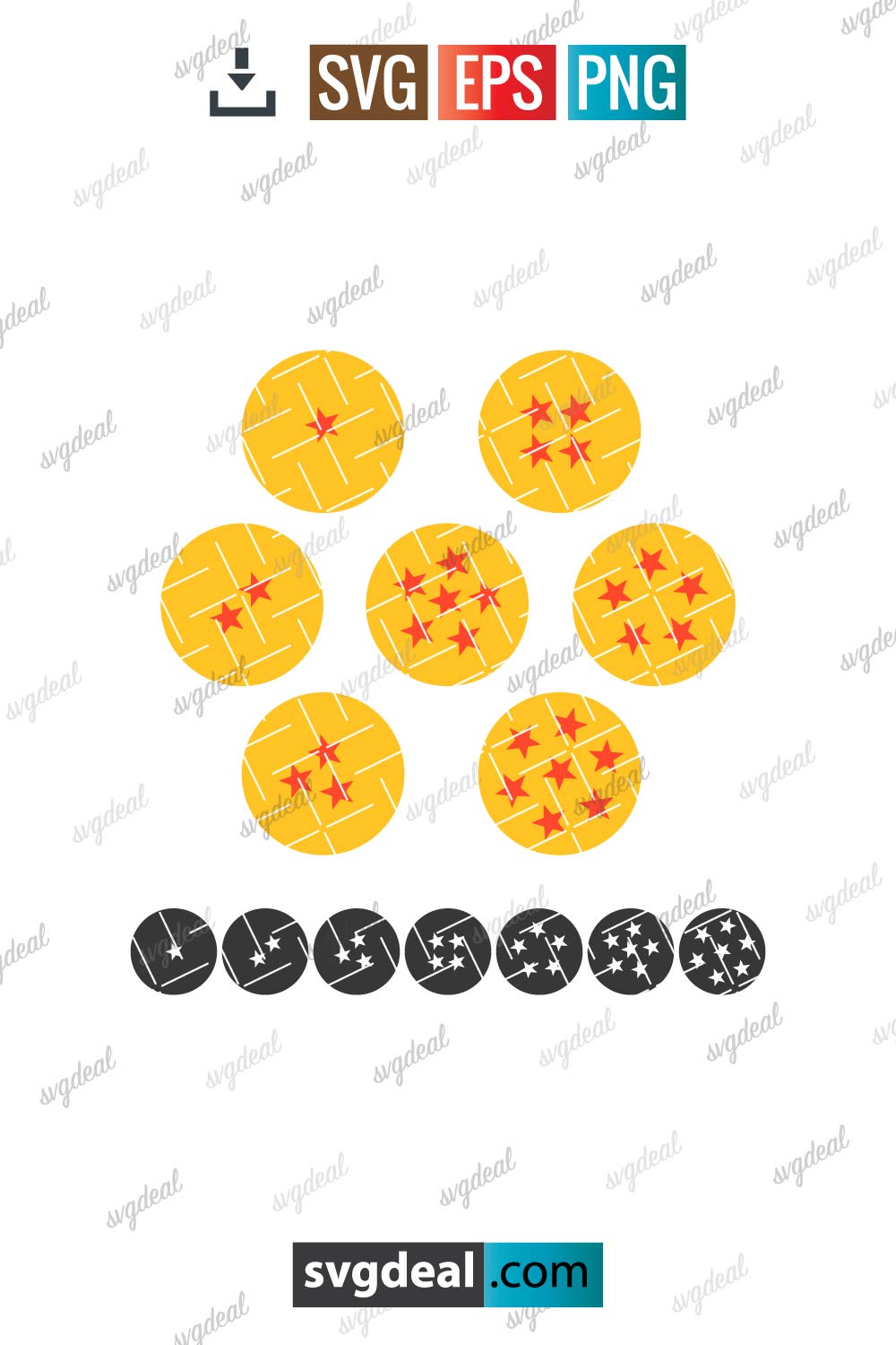 Dragon Ball Svg Dragon Ball Svg