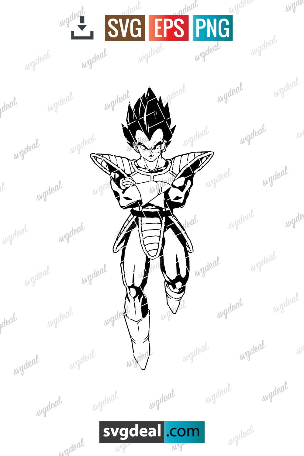 Vegeta Svg Free Vegeta Svg Free